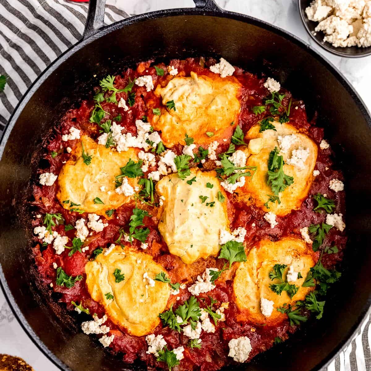 Vegan Shakshuka Recipe - Jessica in the Kitchen