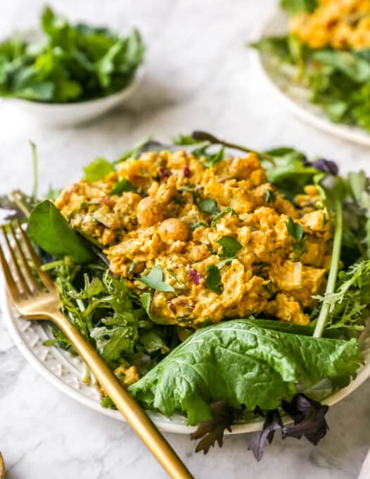 Curried Chickpea Salad 15 Minutes Jessica In The Kitchen