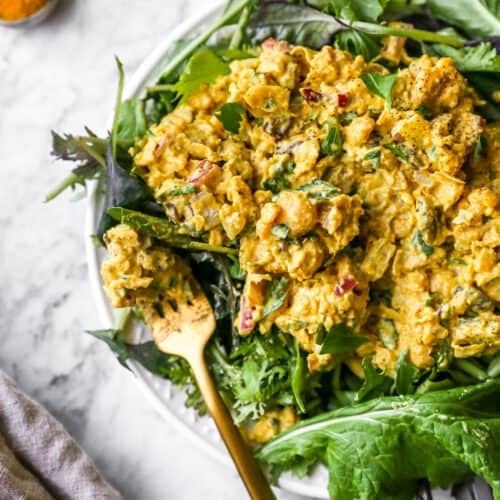Curried Chickpea Salad (15 Minutes) - Jessica in the Kitchen