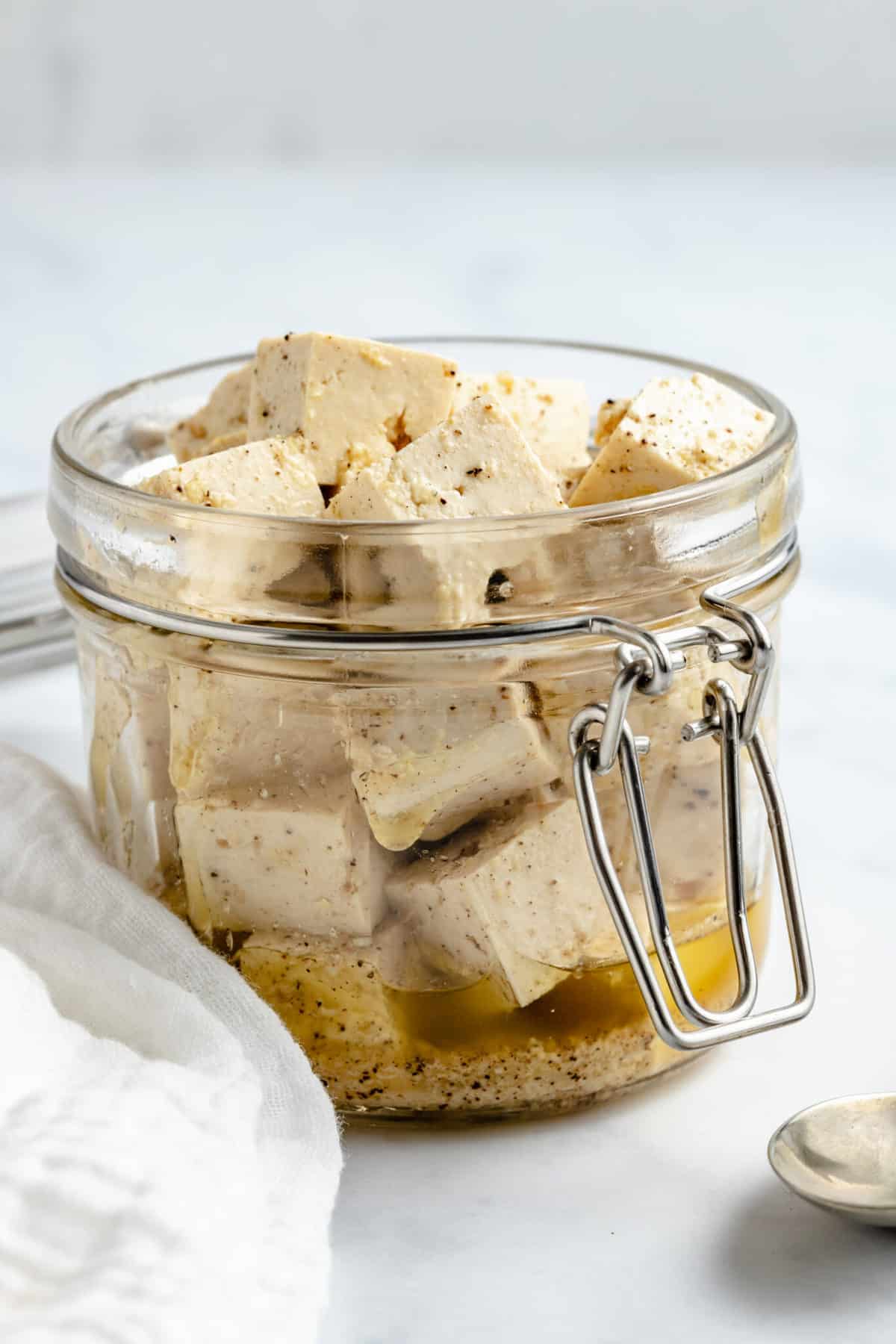 Vegan Feta Cheese (Tofu Feta Cheese) Jessica in the Kitchen