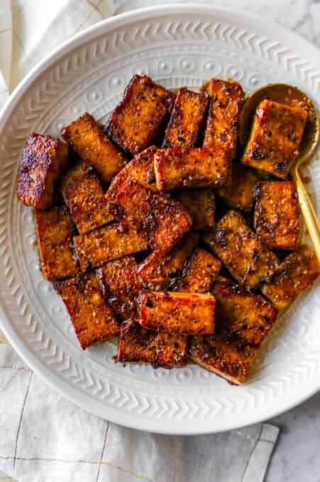 Marinated Tofu Recipe (for the BEST Tofu Flavour!) - Jessica in the Kitchen