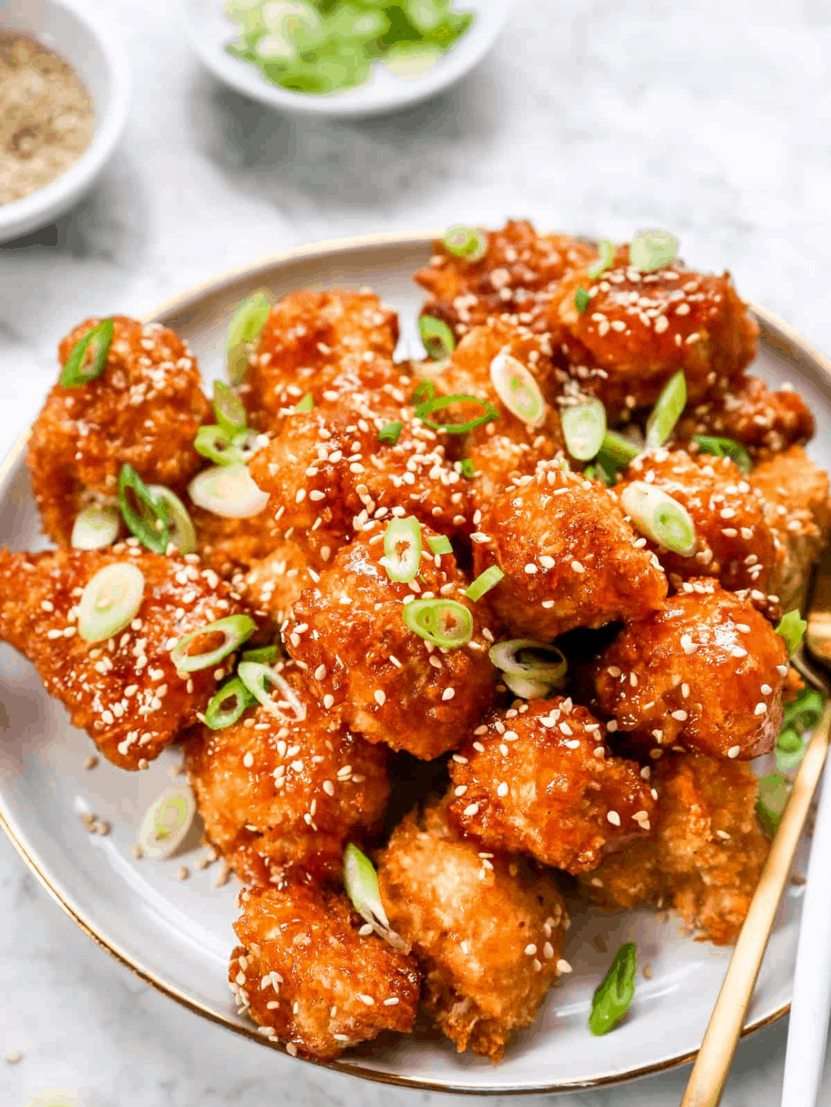 Sweet and Sour Cauliflower Wings Jessica in the Kitchen