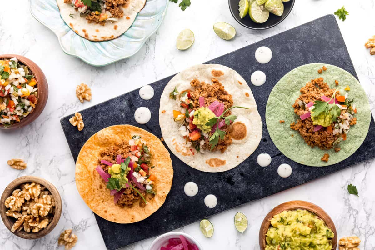 The Best Vegan Tacos Recipe | Jessica in the Kitchen