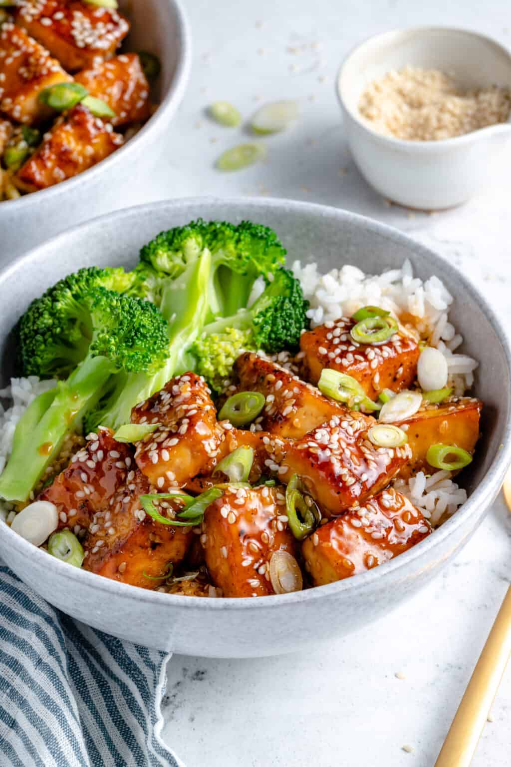 Crispy Teriyaki Tofu Recipe | Jessica in the Kitchen