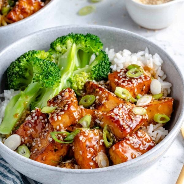 Crispy Teriyaki Tofu Recipe | Jessica in the Kitchen