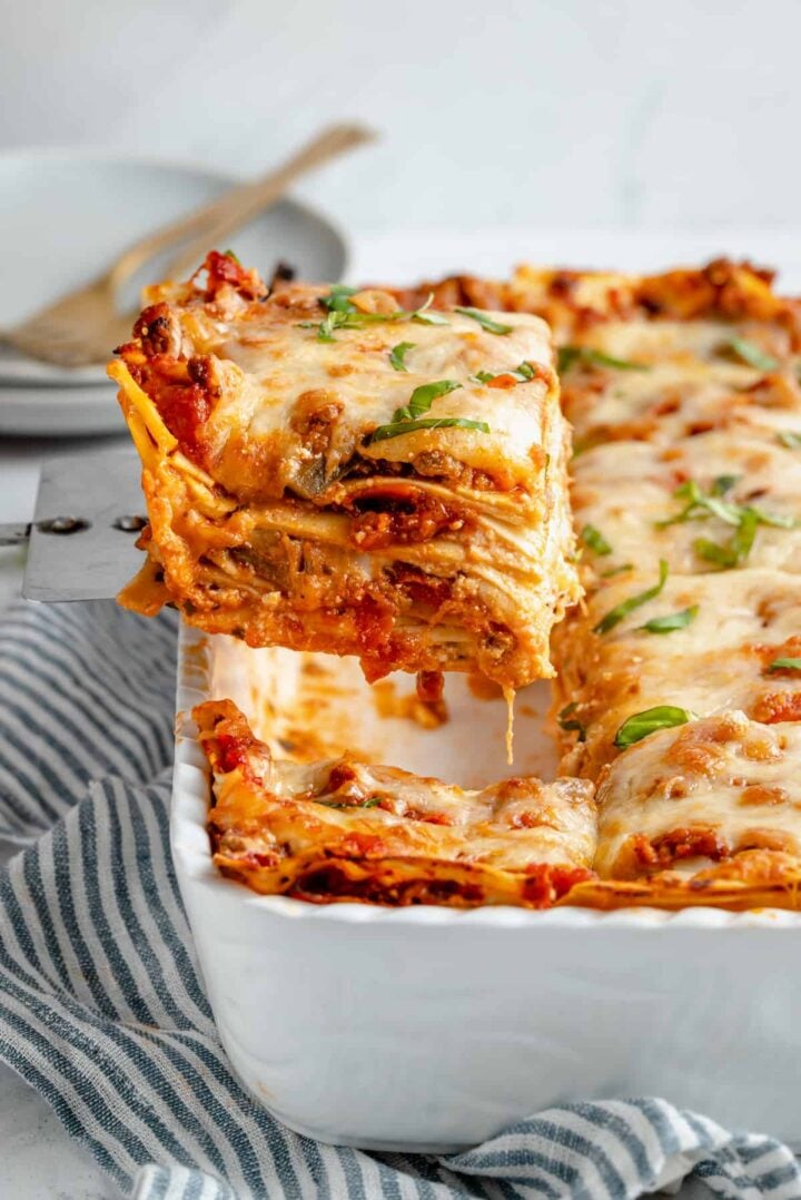The Best Vegan Lasagna Recipe | Jessica in the Kitchen