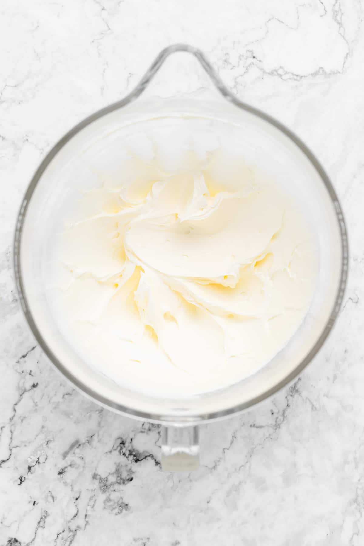 Beaten butter and vanilla.