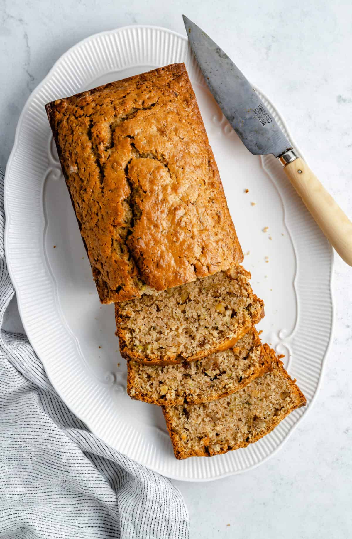 Easy Vegan Zucchini Bread Jessica in the Kitchen