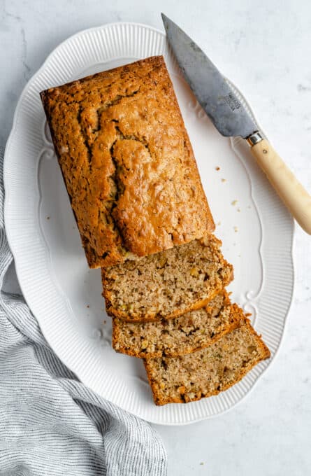 Easy Vegan Zucchini Bread | Jessica in the Kitchen