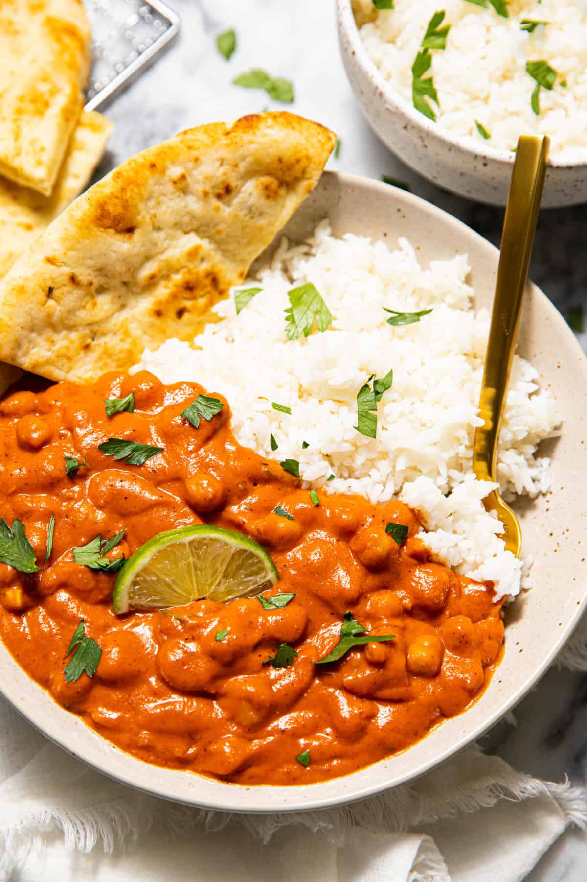 Chickpea Tikka Masala - Quick & Easy Vegan Curry Recipe!