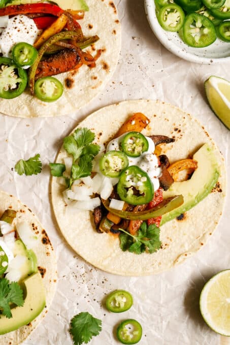 30 Minute Vegan Fajitas Recipe | Jessica in the Kitchen