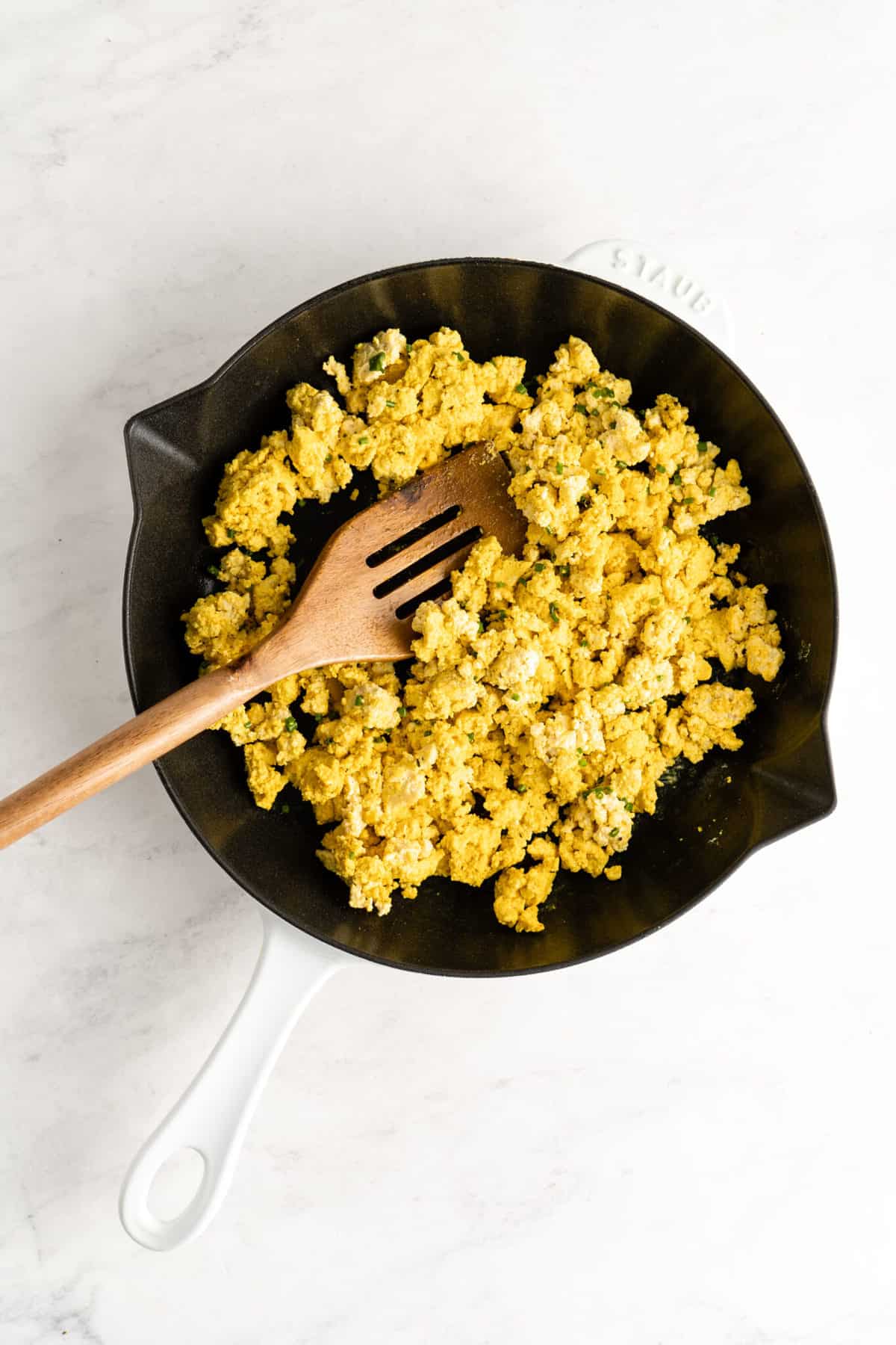 Vegan Tofu Scramble Recipe Jessica in the Kitchen