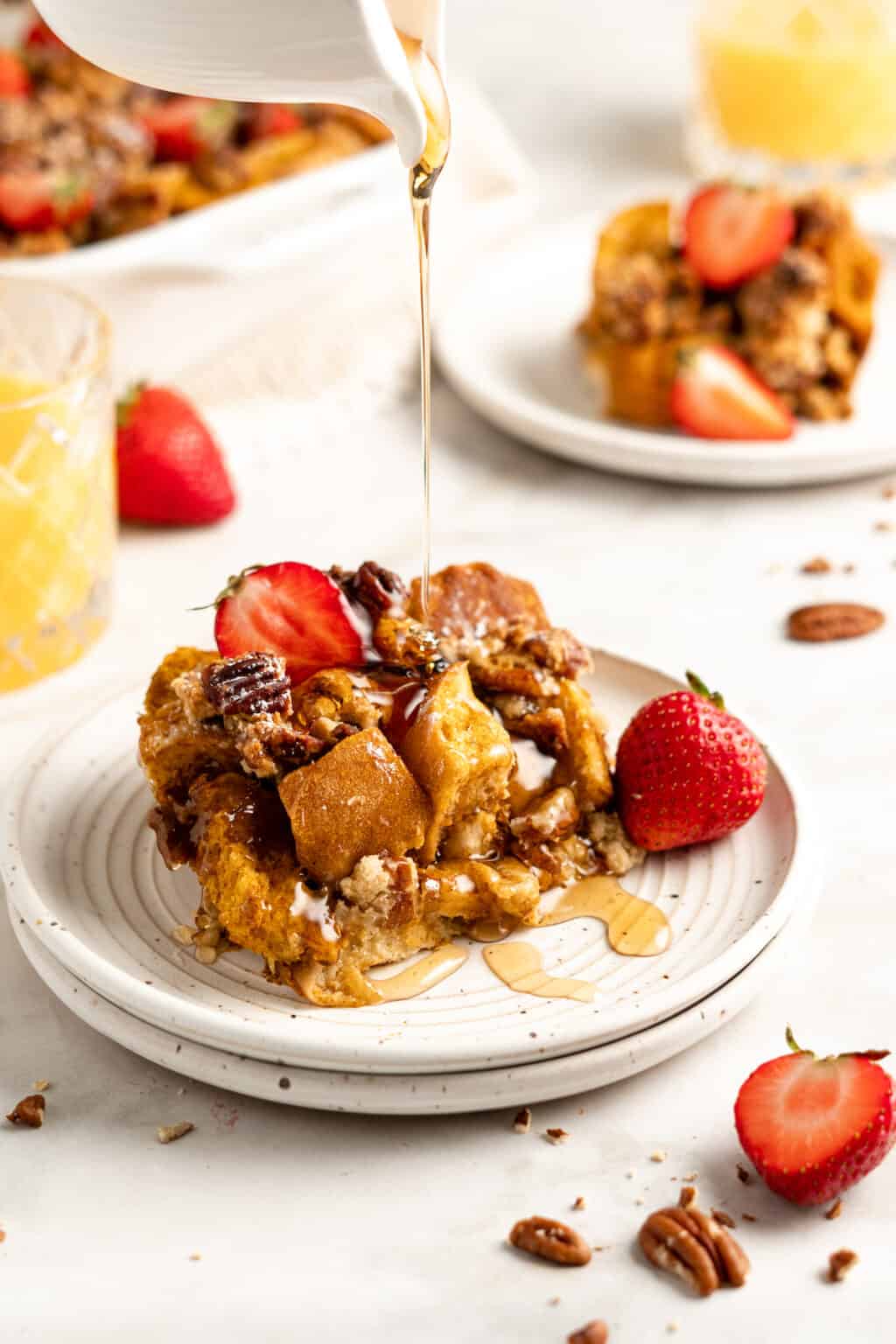 Easy Vegan Overnight French Toast Casserole Jessica in the Kitchen
