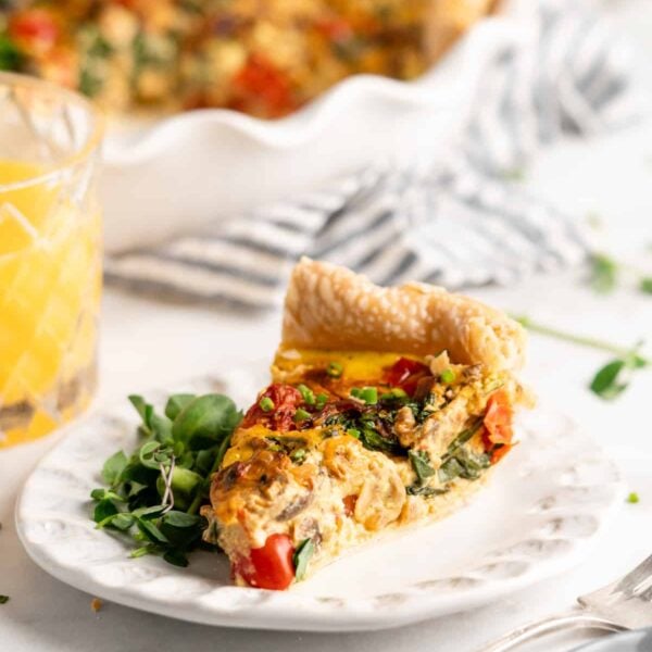 Easy Vegan Quiche With Tofu Jessica in the Kitchen