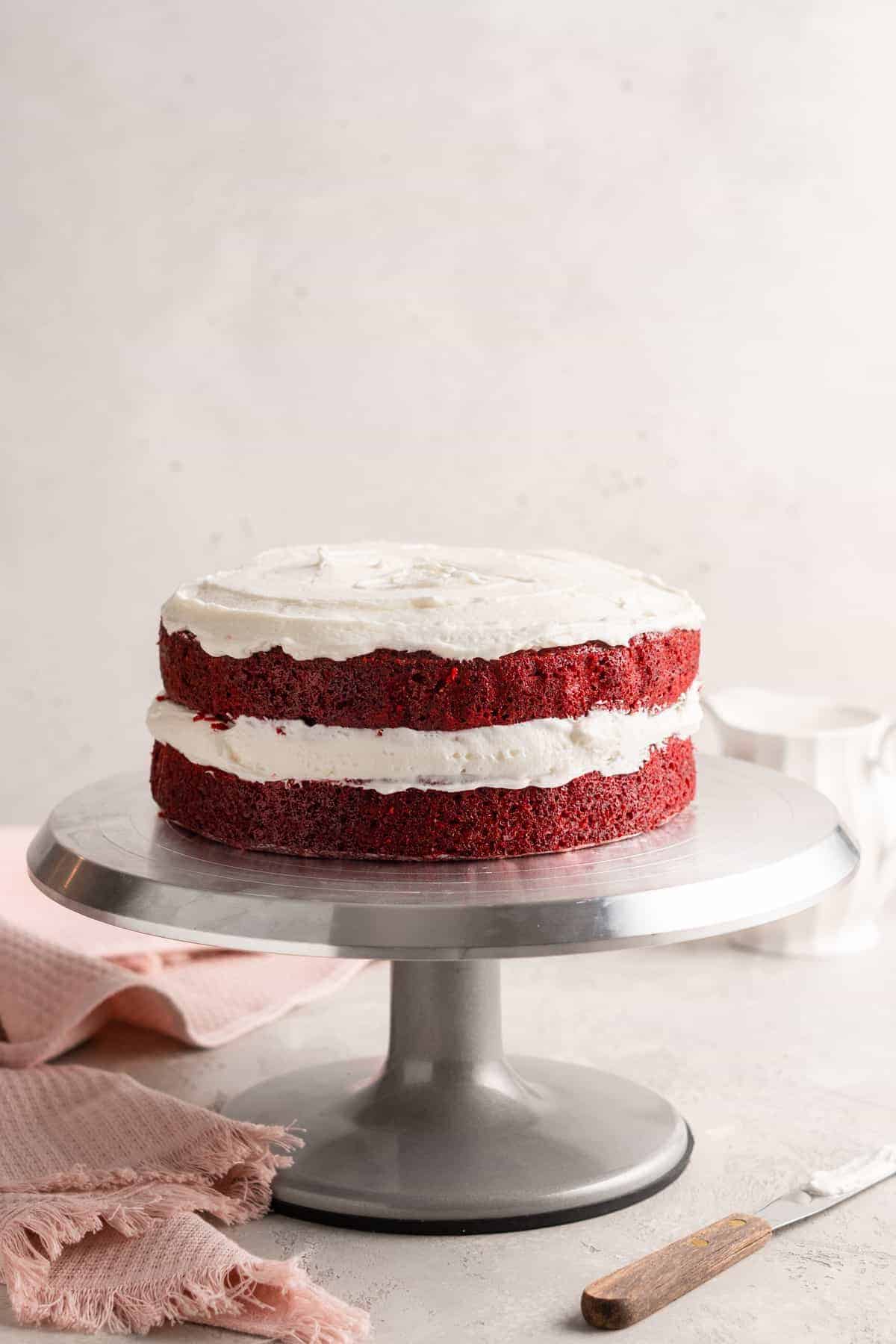 Easy Vegan Red Velvet Cake Jessica in the Kitchen