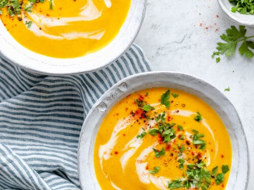 Quick & Easy Carrot Ginger Soup