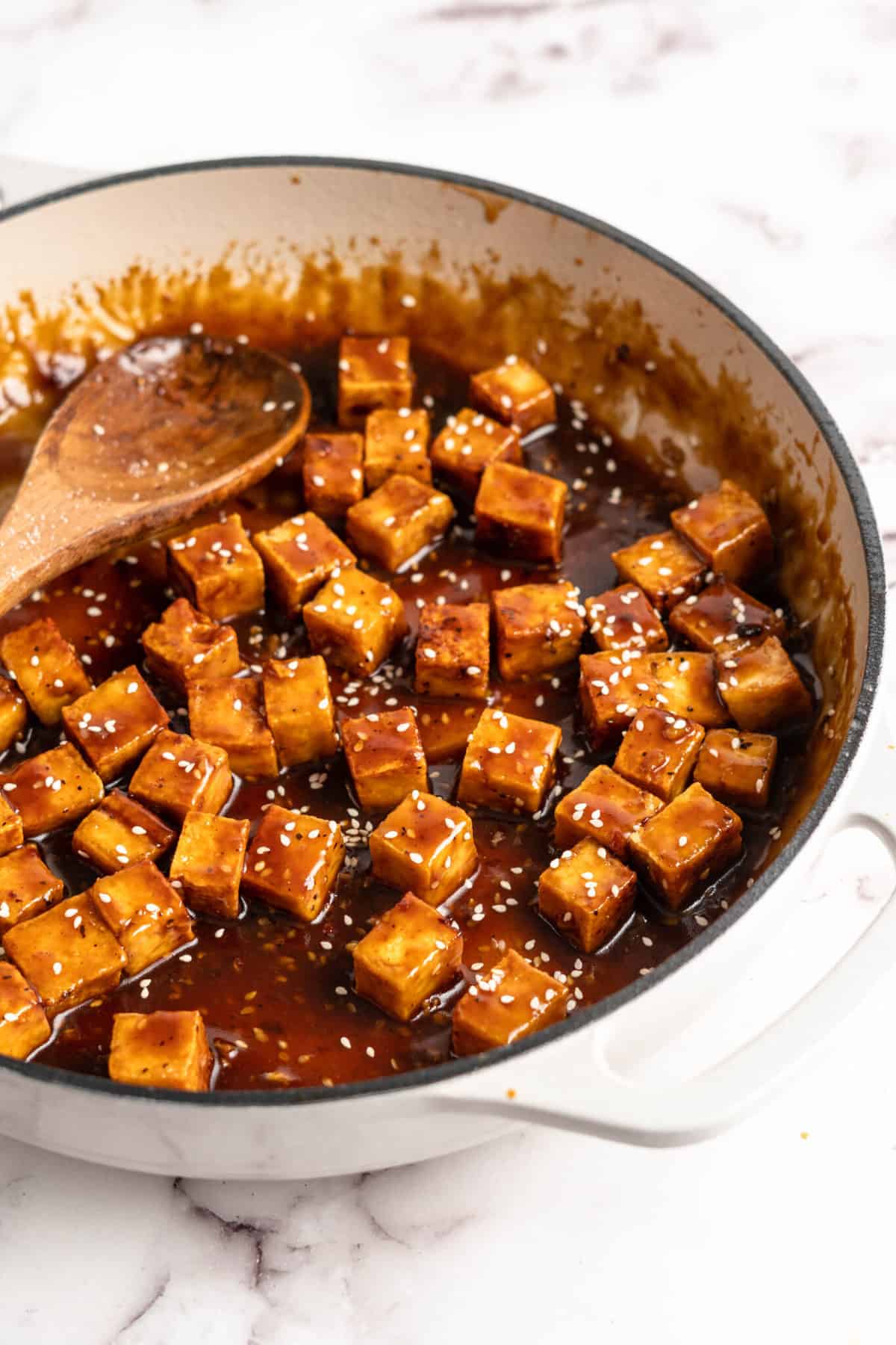 Easy Vegan General Tso Tofu Jessica in the Kitchen