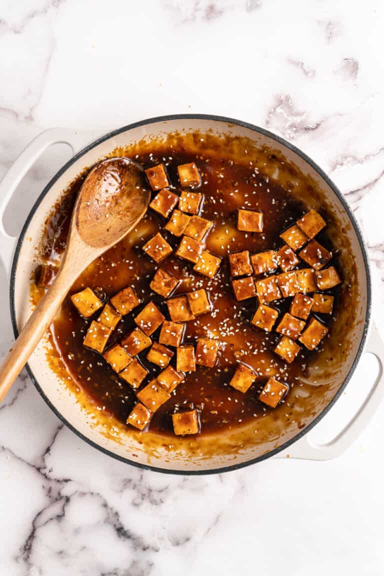 Easy Vegan General Tso Tofu Jessica in the Kitchen
