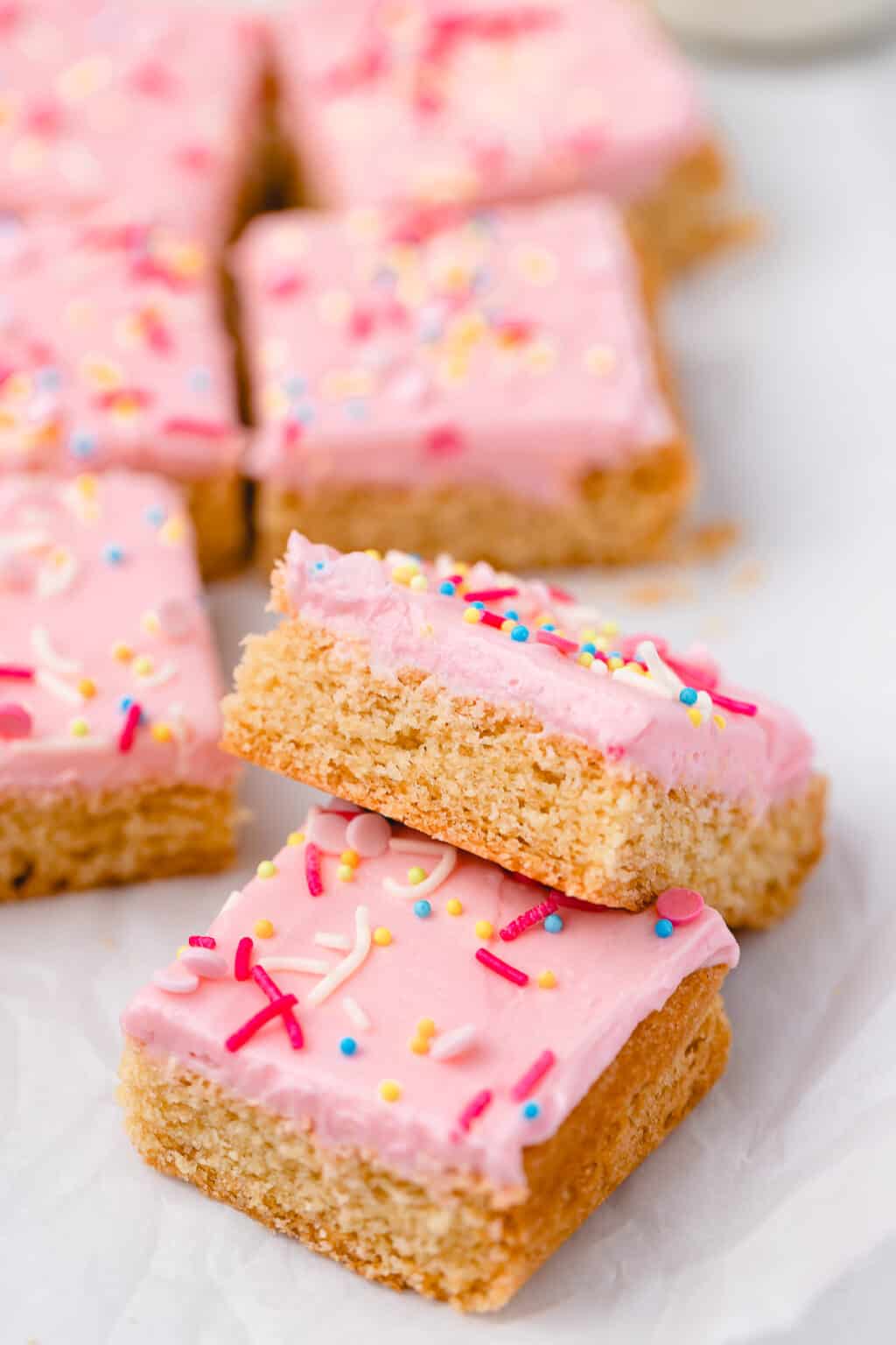 Chewy Vegan Sugar Cookie Bars | Jessica in the Kitchen