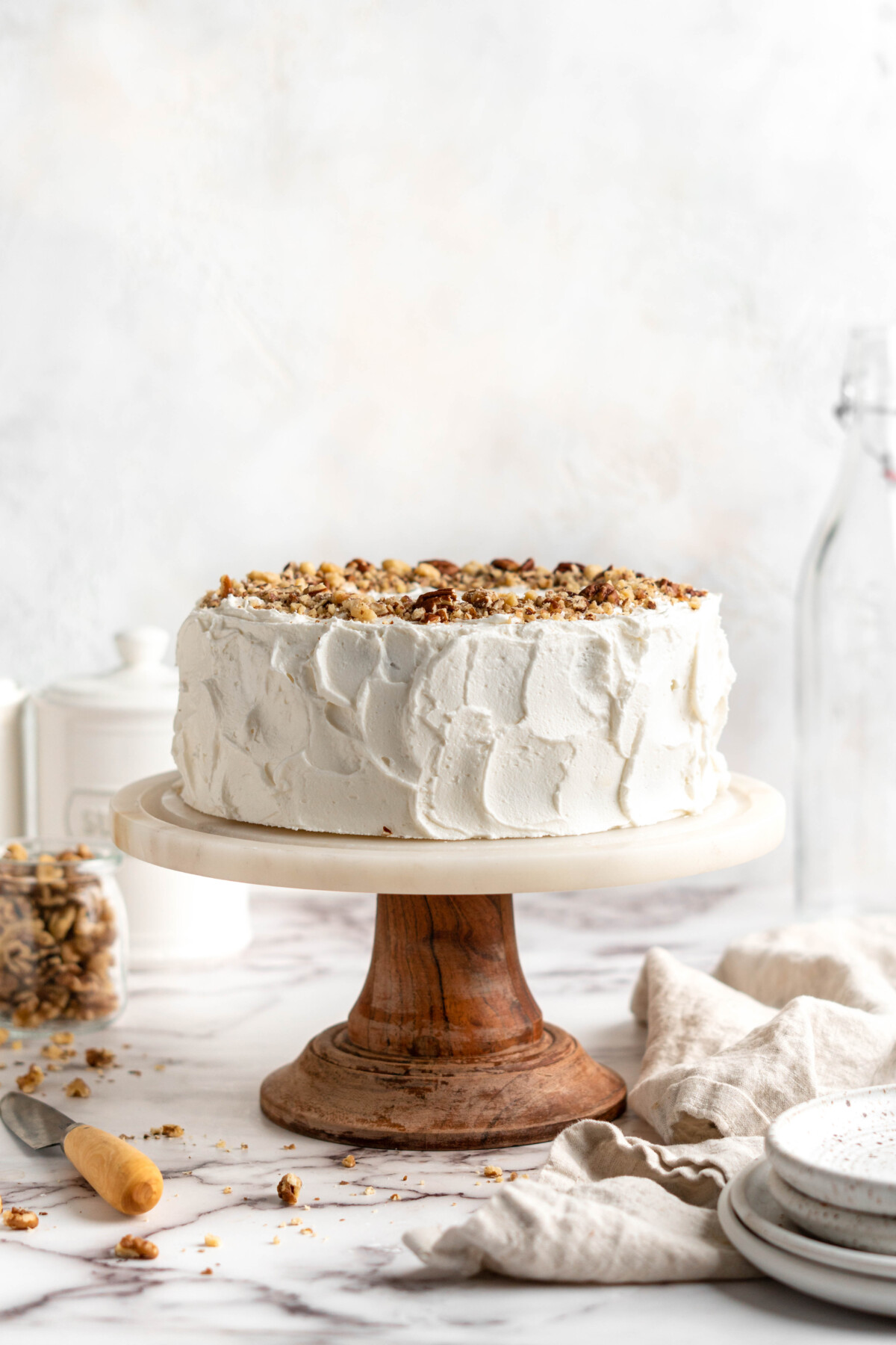 Vegan Carrot Cake With Cream Cheese Frosting Jessica in the Kitchen