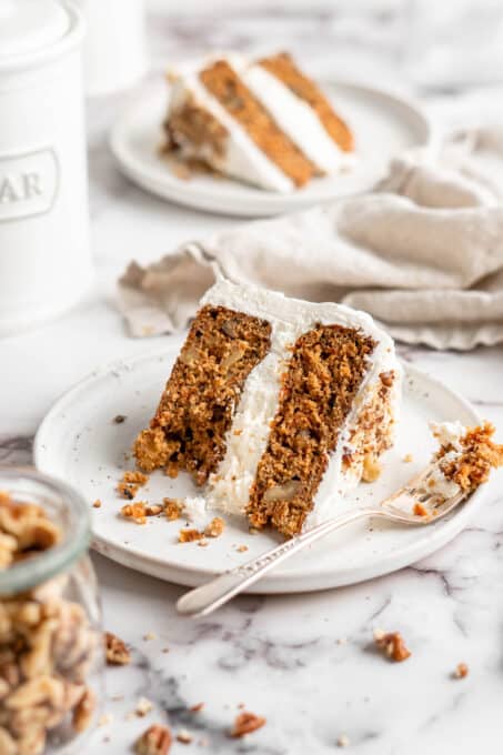 Vegan Carrot Cake With Cream Cheese Frosting | Jessica in the Kitchen