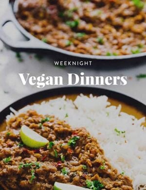 Vegan Dinners ebook cover