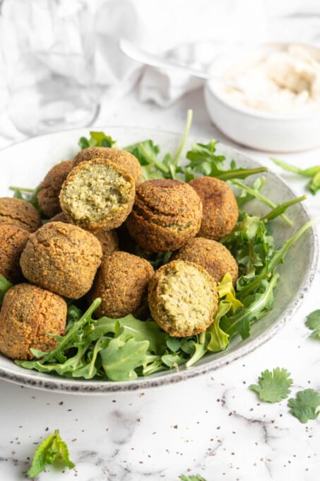 Crispy Homemade Falafel | Jessica in the Kitchen