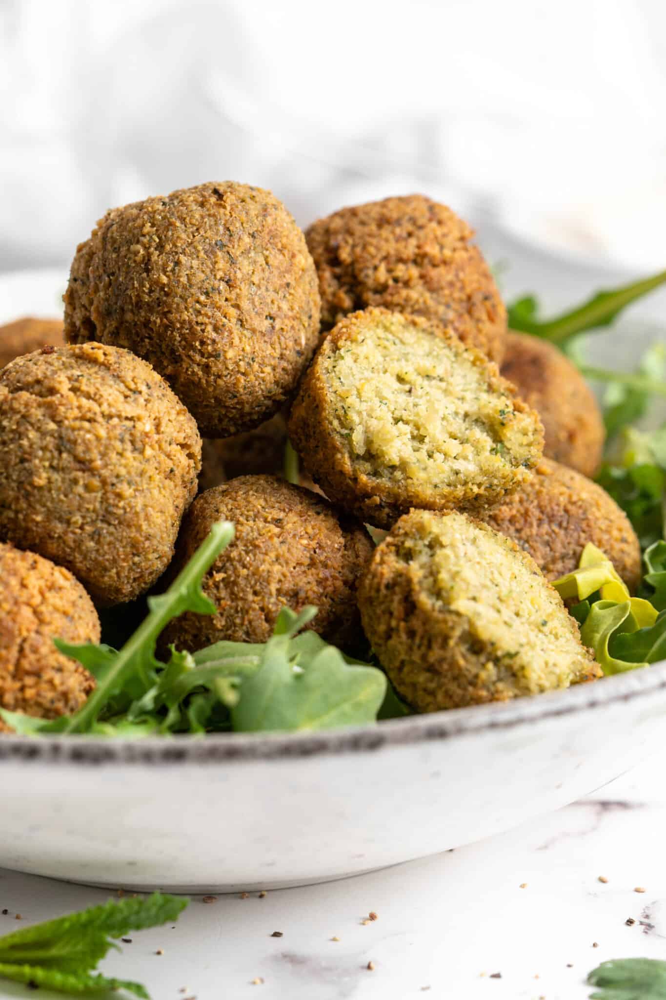 Crispy Homemade Falafel | Jessica in the Kitchen