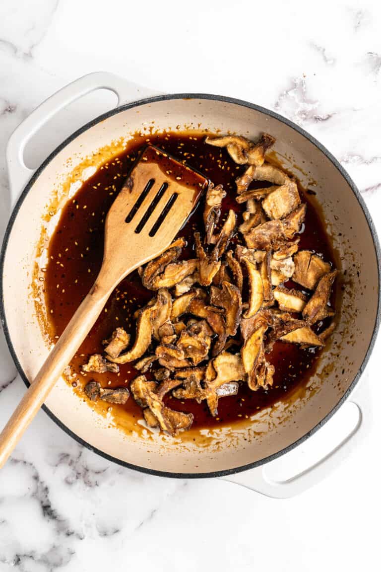 Sticky Sesame Shiitake Mushrooms Jessica in the Kitchen