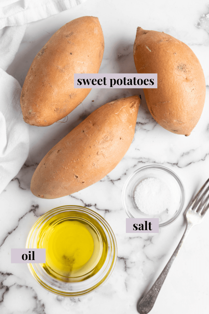 Easy Air Fryer Baked Sweet Potatoes | Jessica in the Kitchen