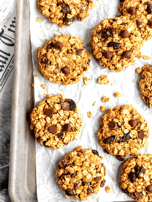 Banana Oatmeal Cookies Jessica in the Kitchen