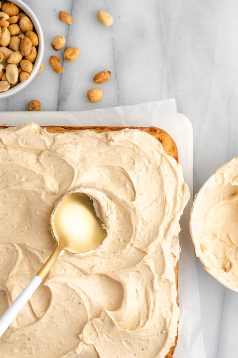 Peanut Butter Cake Recipe Jessica in the Kitchen