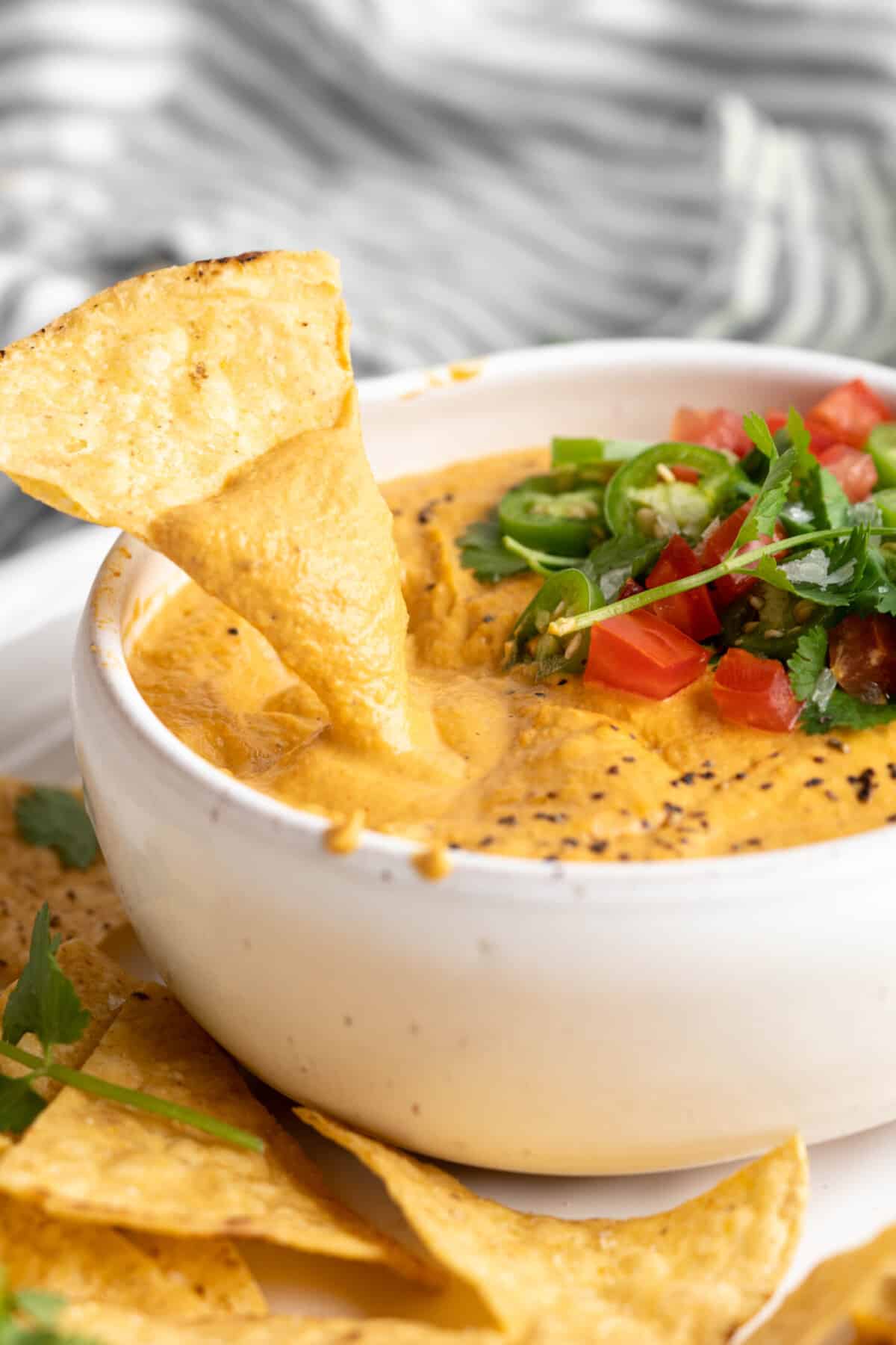 Creamy Vegan Queso Recipe | Jessica in the Kitchen