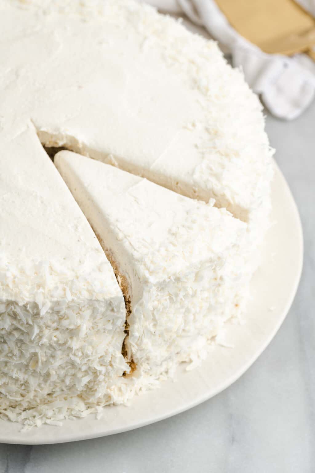 Easy Vegan Coconut Cake Recipe | Jessica in the Kitchen