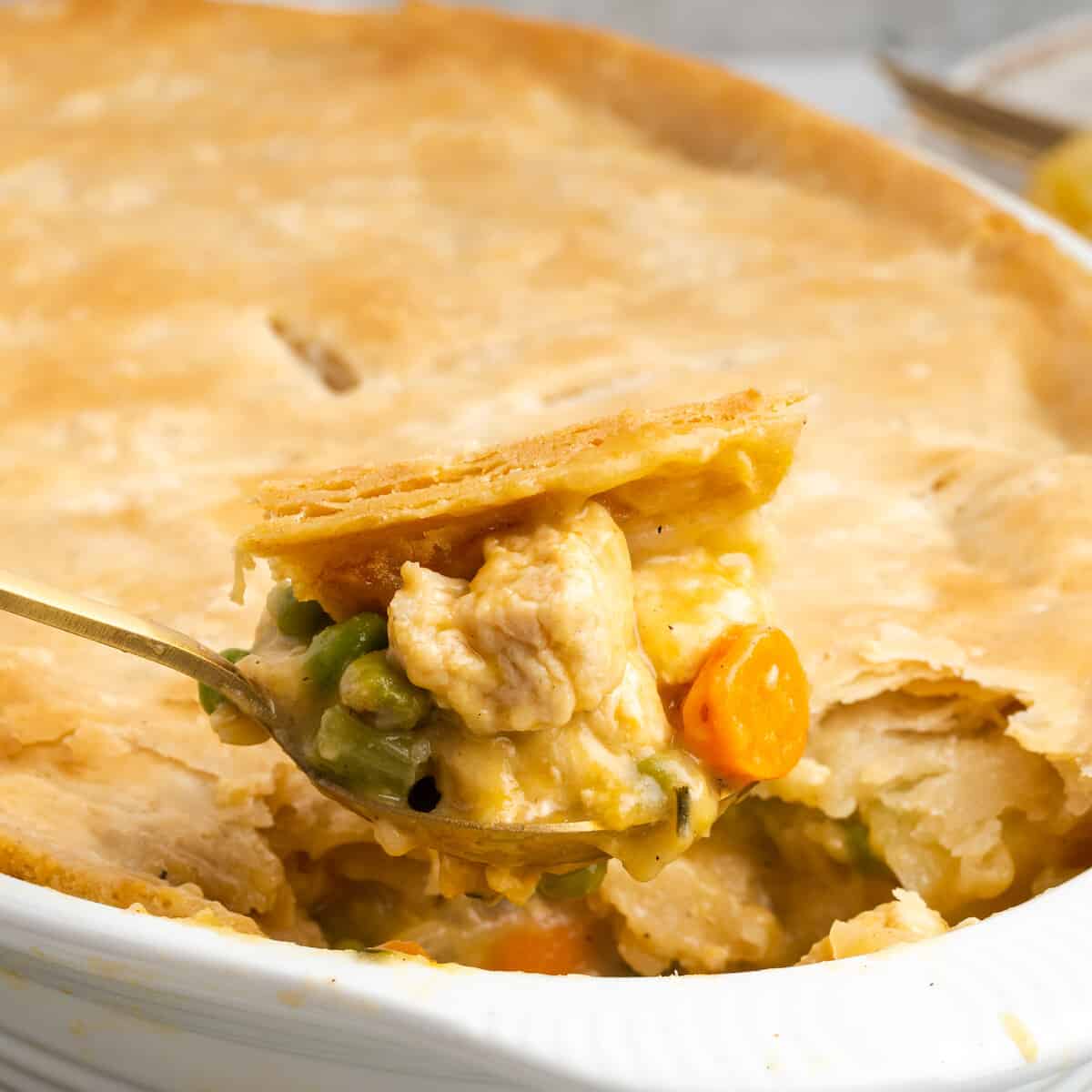 Vegan Chicken Pot Pie Casserole Recipe Jessica in the Kitchen