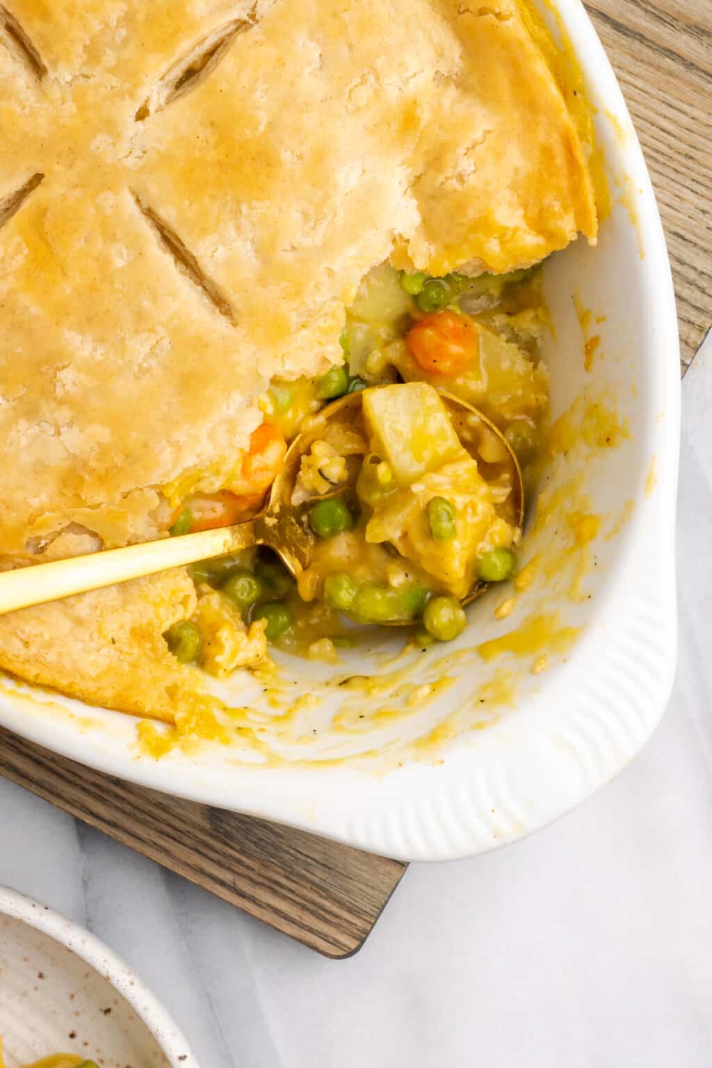 Vegan Chicken Pot Pie Casserole Recipe Jessica in the Kitchen