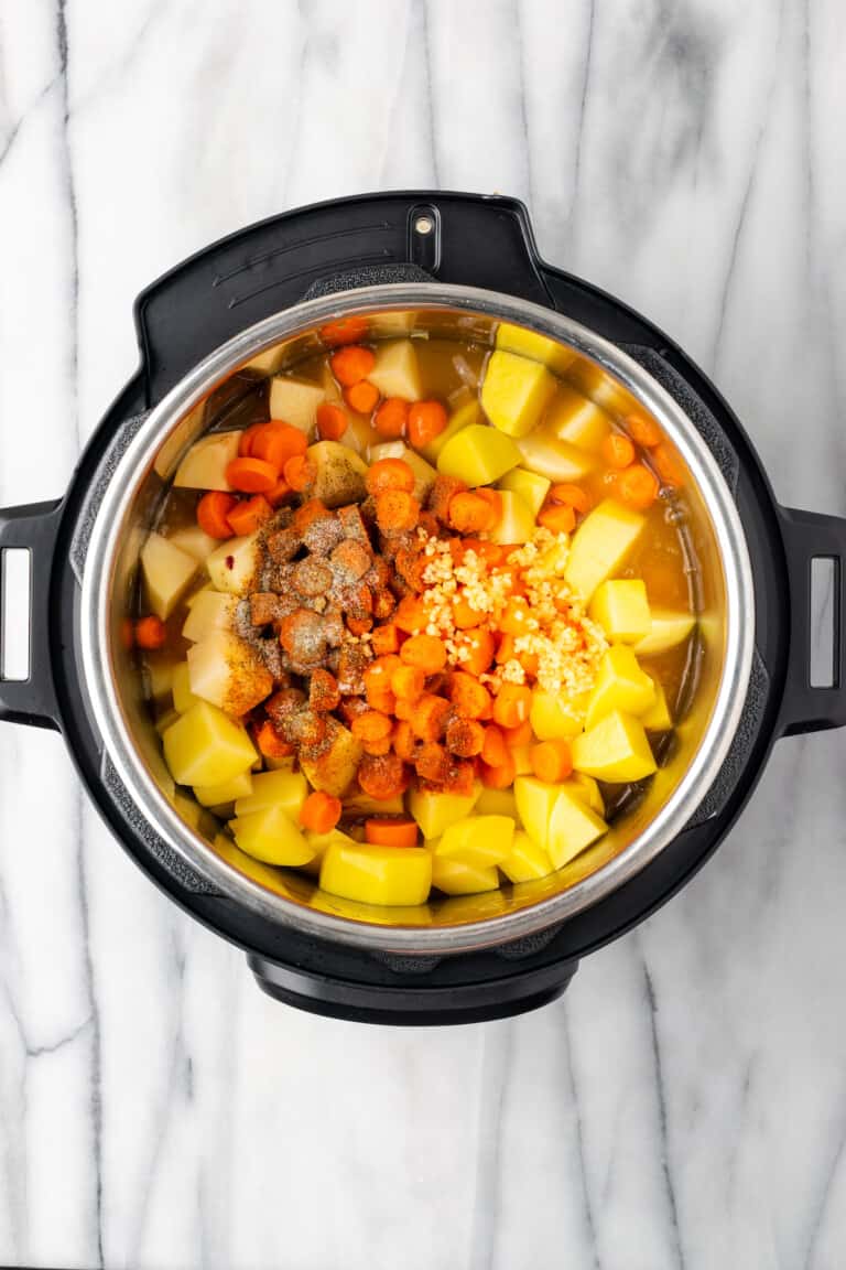 Vegan Instant Pot Potato Soup Recipe | Jessica in the Kitchen