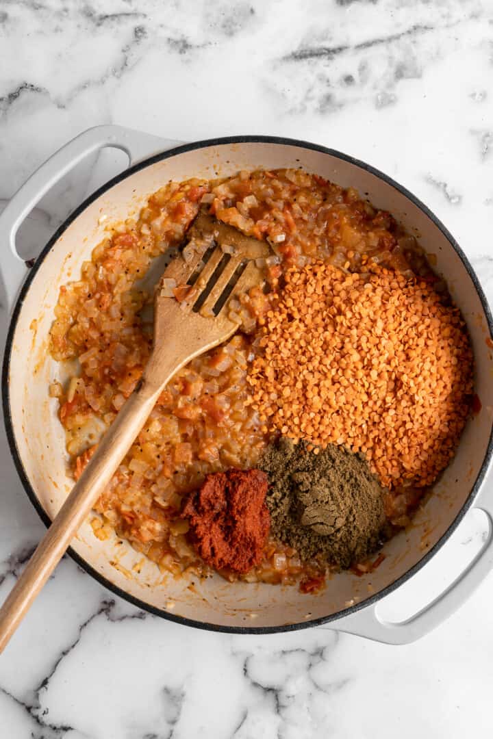 One-Pot Red Lentil Curry | Jessica in the Kitchen