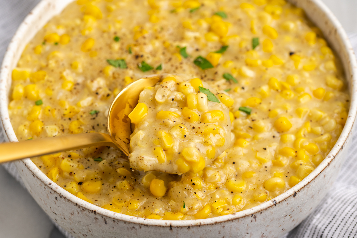 Vegan Creamed Corn