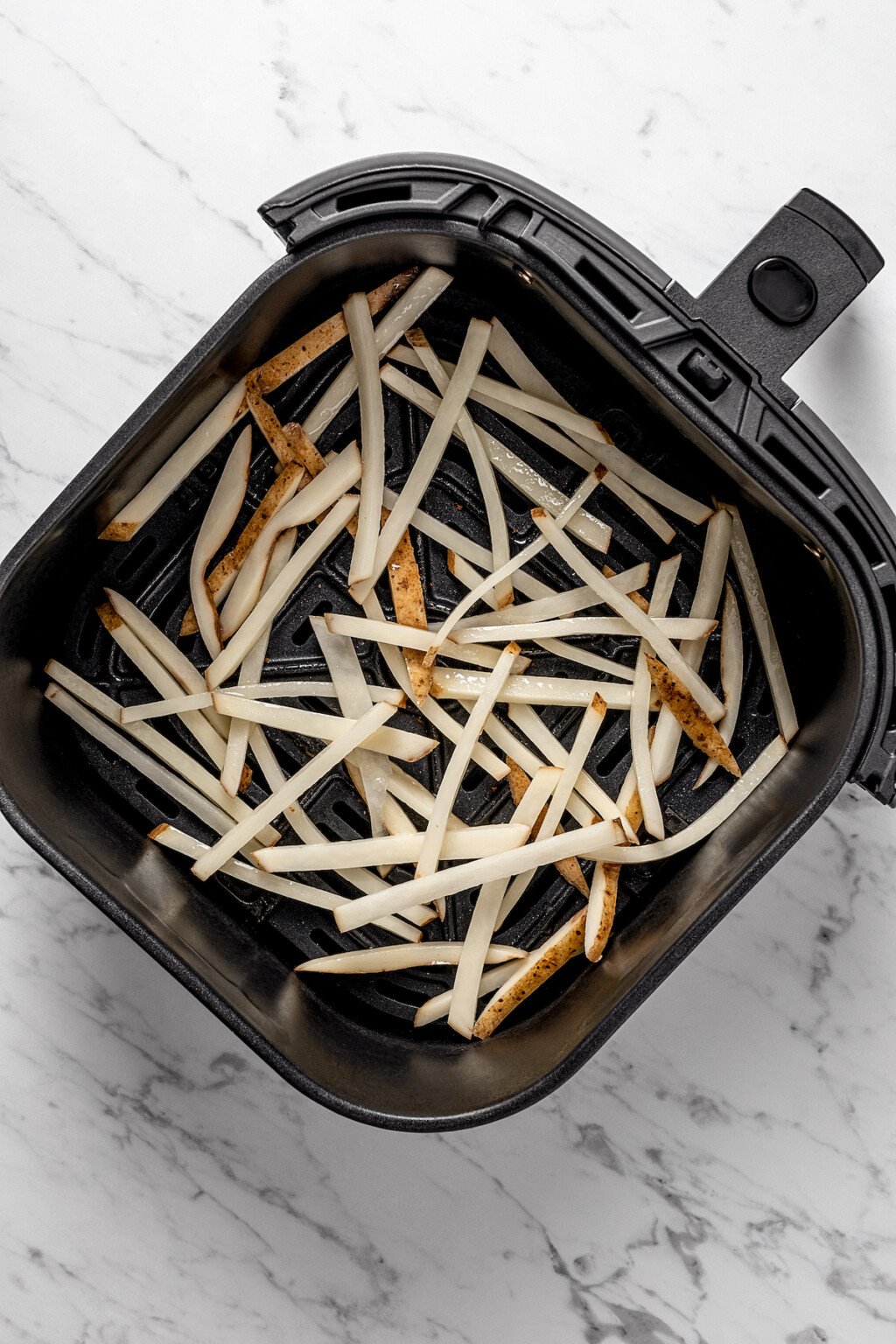 Easy Air Fryer Shoestring Fries Jessica in the Kitchen