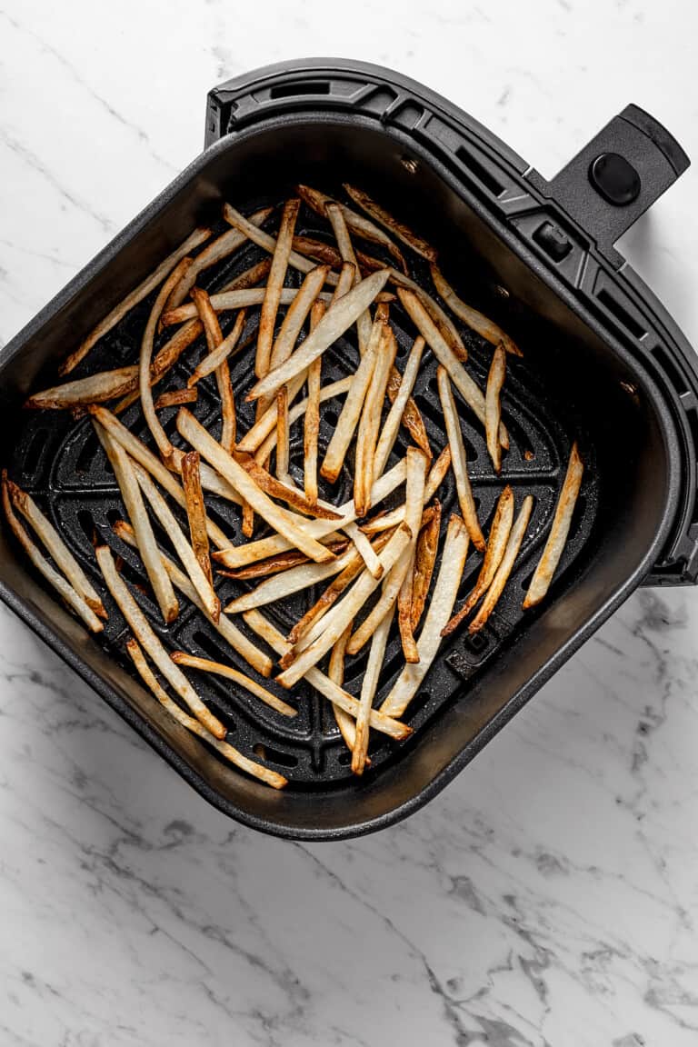 Easy Air Fryer Shoestring Fries Jessica in the Kitchen