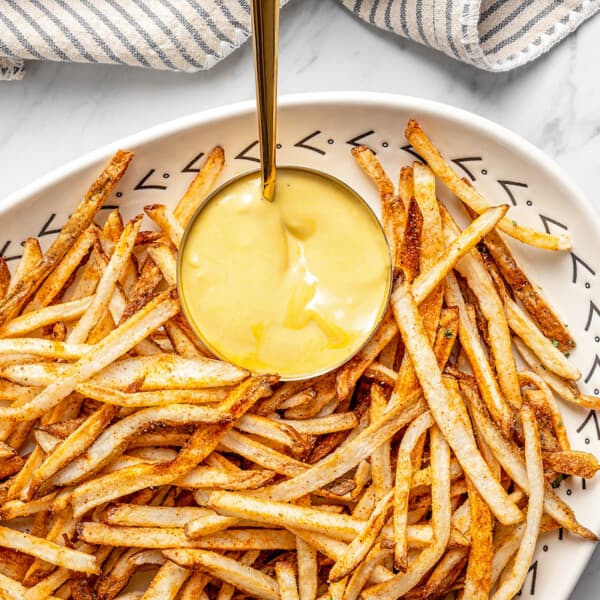 Easy Air Fryer Shoestring Fries Jessica in the Kitchen