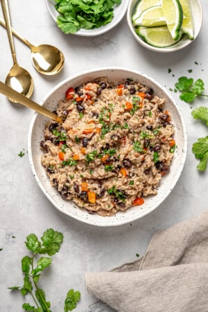 Congri (Cuban Rice and Beans) | Jessica in the Kitchen