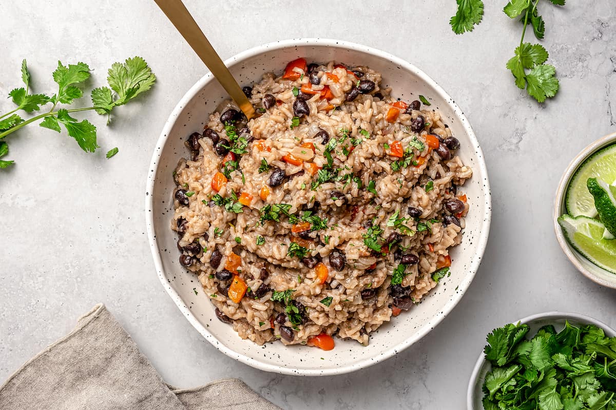 Congri Cuban Rice And Beans Jessica In The Kitchen