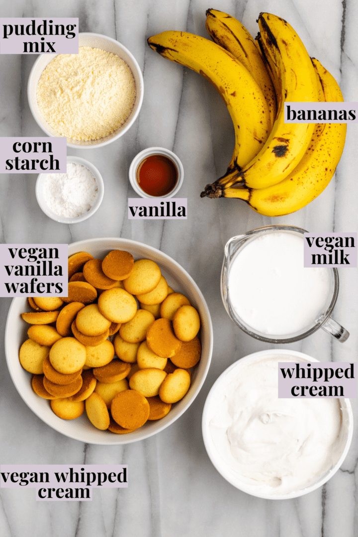 Easy Vegan Banana Pudding Recipe | Jessica in the Kitchen