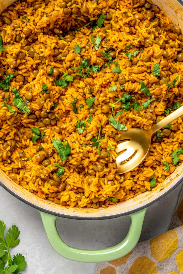 Vegan Puerto Rican Rice And Beans Jessica In The Kitchen