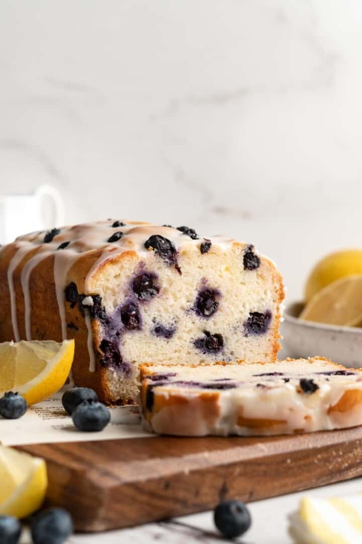 Easy Lemon Blueberry Bread | Jessica in the Kitchen