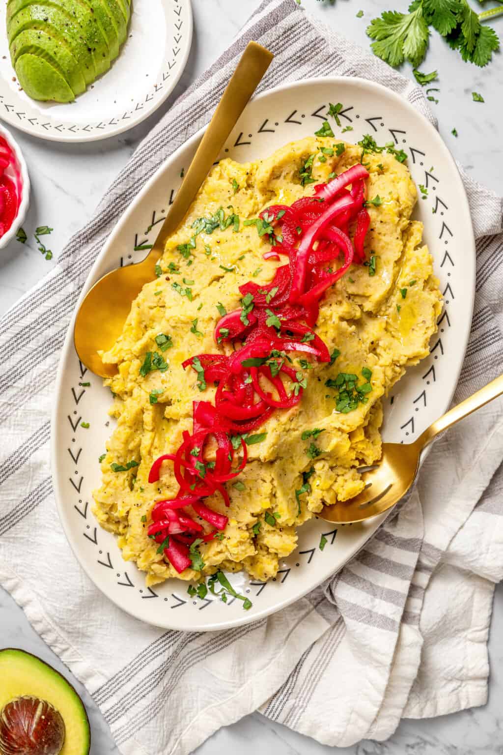 Mangú (Dominican Mashed Plantains) | Jessica In The Kitchen