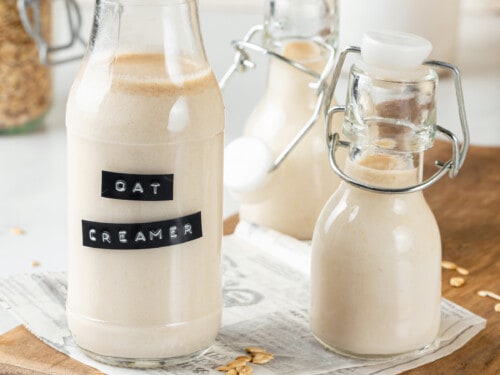 Homemade Oat Milk Creamer