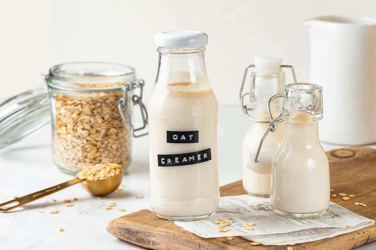 Homemade Oat Milk Creamer